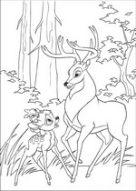 coloring page Bambi 2